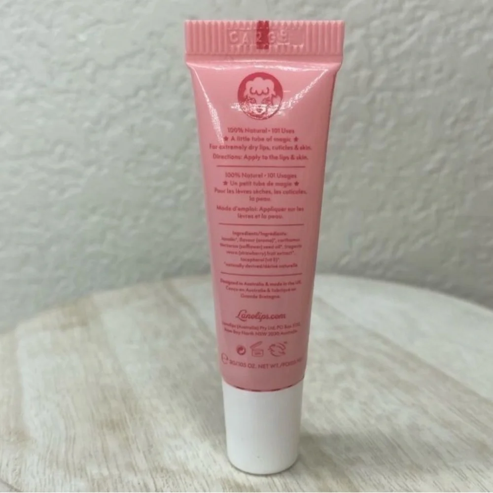 $5 🌙 Lanolips 101 Uses Lip Balm Or Healing Balm STRAWBERRY 🍓‎ NEW
